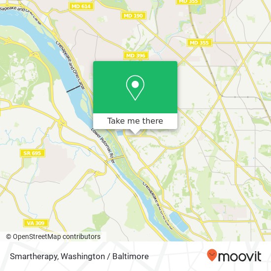 Mapa de Smartherapy, 5215 Loughboro Rd NW