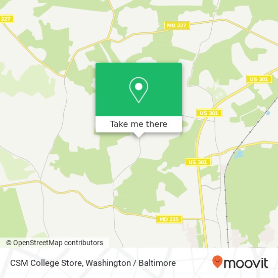 Mapa de CSM College Store, 8730 Mitchell Rd