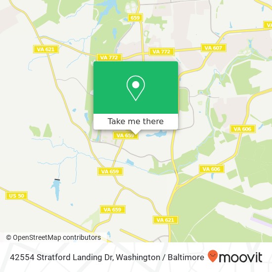42554 Stratford Landing Dr, Ashburn, VA 20148 map