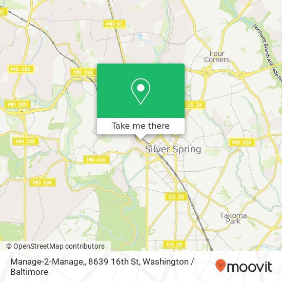 Manage-2-Manage,, 8639 16th St map