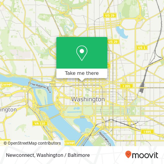 Mapa de Newconnect, 1717 K St NW