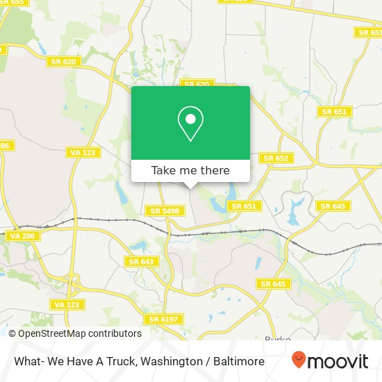Mapa de What- We Have A Truck, Zion Dr