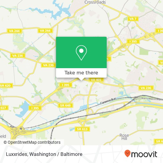 Luxxrides map