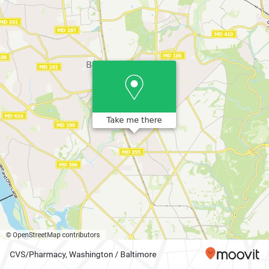 CVS/Pharmacy, Kirkside Dr map