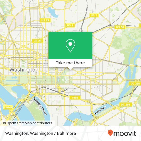 Washington map