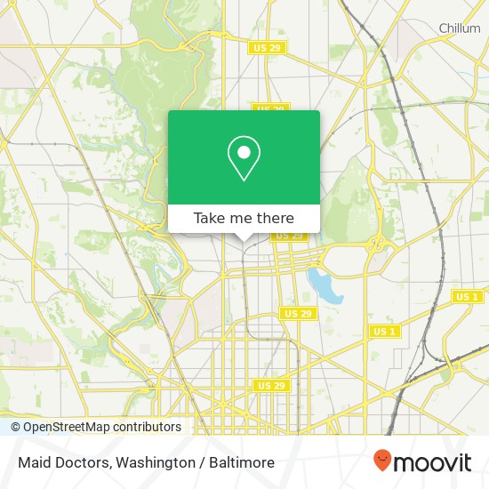 Maid Doctors, 1380 Monroe St NW map