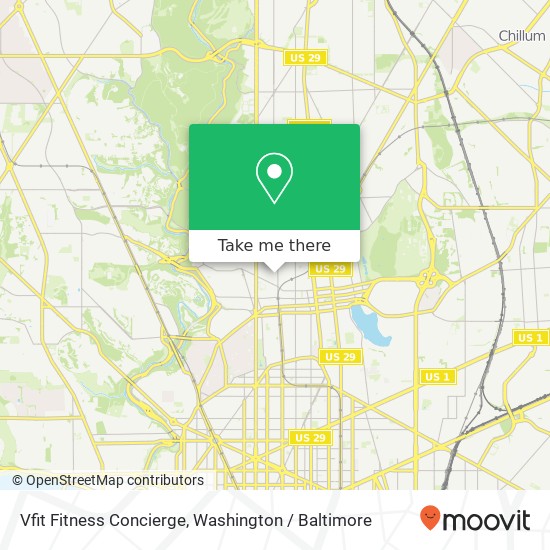 Vfit Fitness Concierge, Newton St NW map
