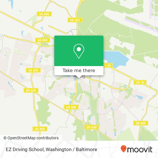 Mapa de EZ Driving School, Ashbury Dr