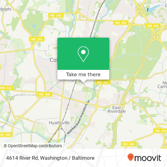 4614 River Rd, College Park, MD 20740 map