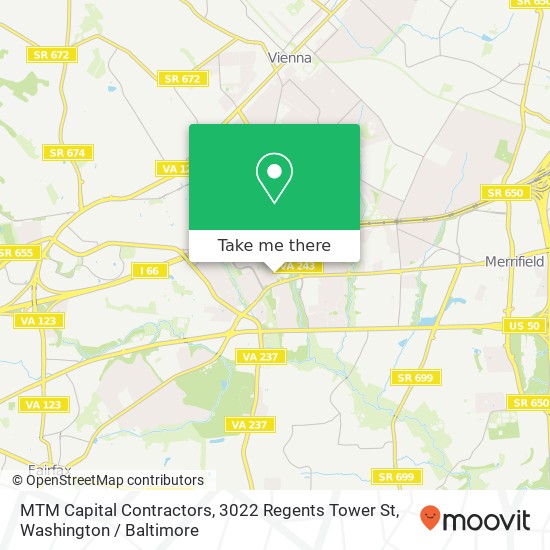 MTM Capital Contractors, 3022 Regents Tower St map