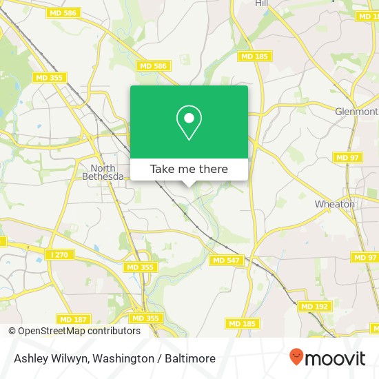 Ashley Wilwyn, Rockville, MD 20852 map
