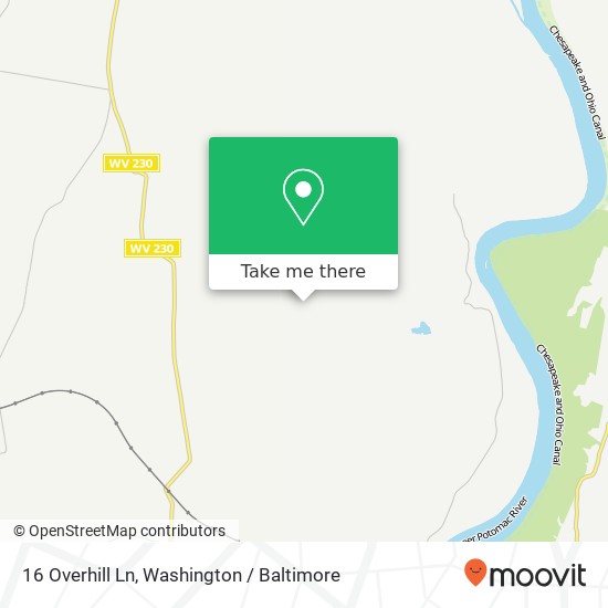 16 Overhill Ln, Harpers Ferry, WV 25425 map