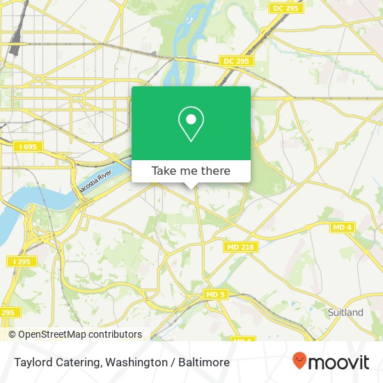 Taylord Catering map