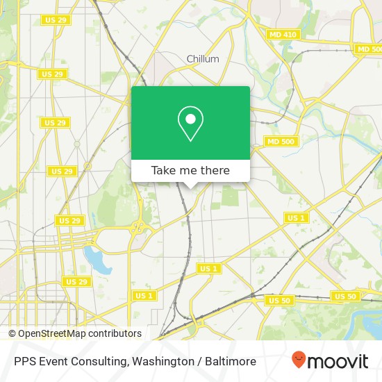 PPS Event Consulting map