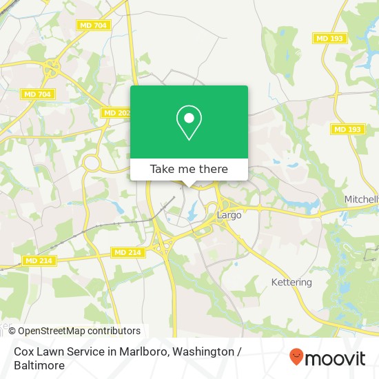 Mapa de Cox Lawn Service in Marlboro, Summit Cir
