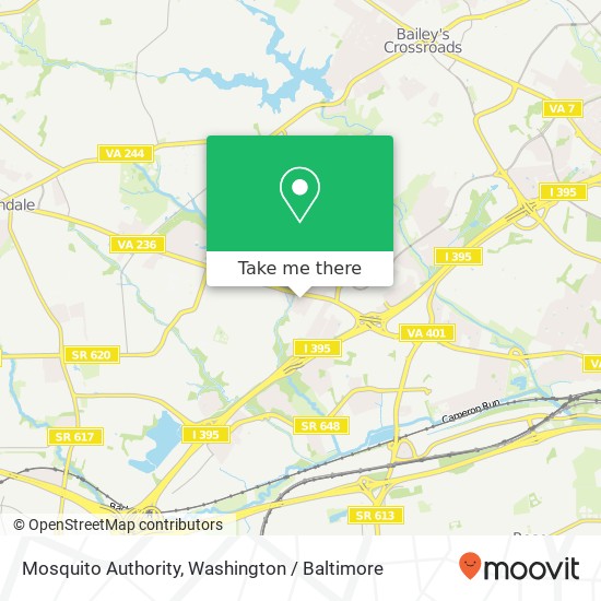 Mapa de Mosquito Authority, Fran Pl