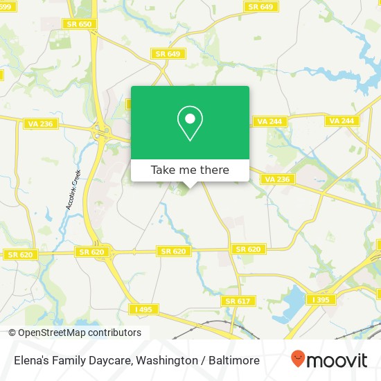 Elena's Family Daycare, 7226 Sipes Ln map