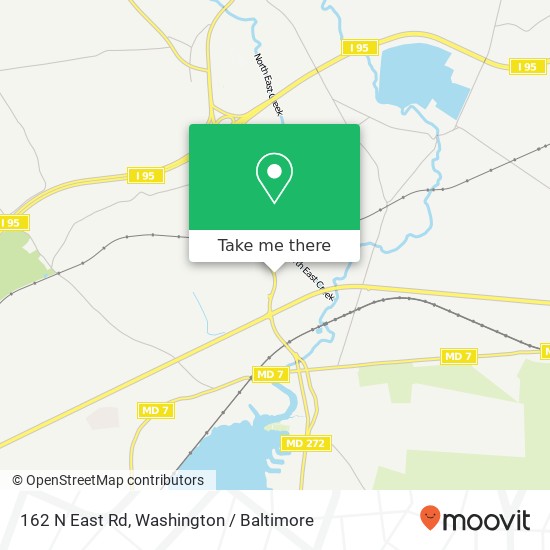 162 N East Rd, North East, MD 21901 map