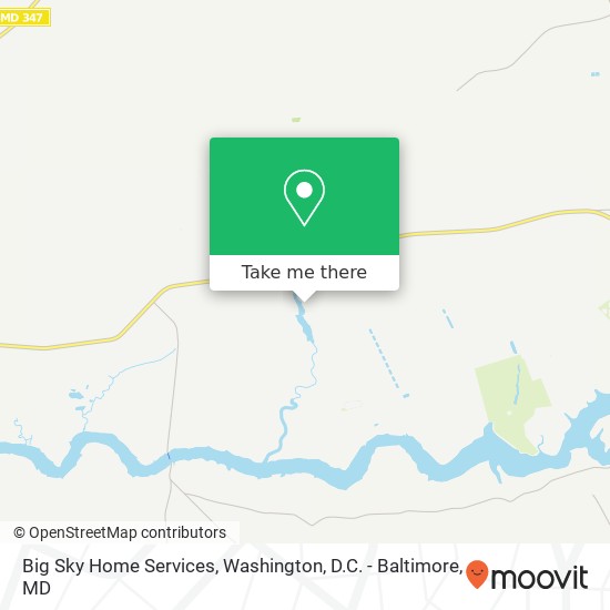 Mapa de Big Sky Home Services, 6060 Williamsburg Pkwy