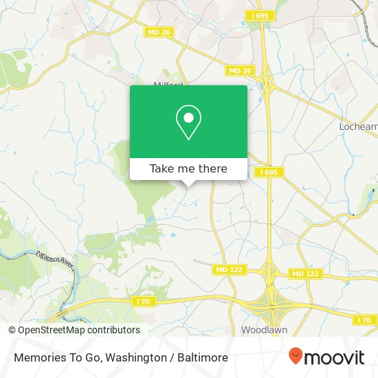 Mapa de Memories To Go, Elesmere Dr