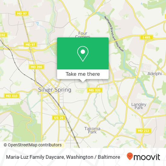 Mapa de Maria-Luz Family Daycare, Fleetwood Ter