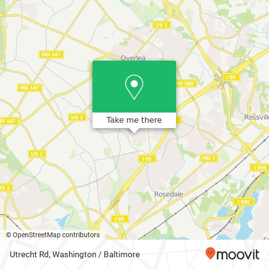Utrecht Rd, Baltimore, MD 21206 map