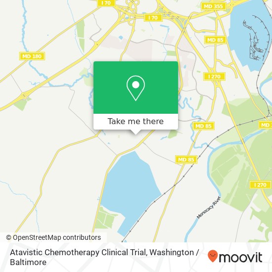 Mapa de Atavistic Chemotherapy Clinical Trial, 4920 Meridian Way