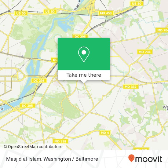 Masjid al-Islam, 4603 Benning Rd SE map