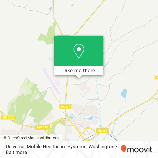 Universal Mobile Healthcare Systems map