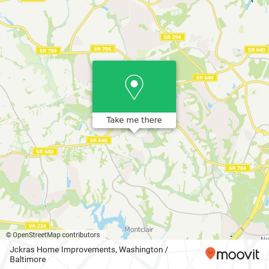 Jckras Home Improvements map