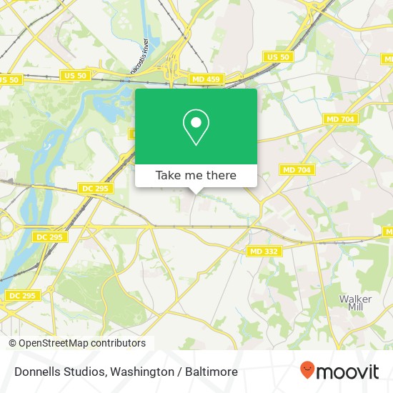 Mapa de Donnells Studios