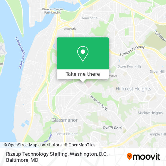 Rizeup Technology Staffing map