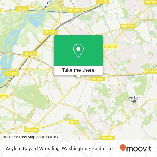 Mapa de Asylum Bayard Wrestling