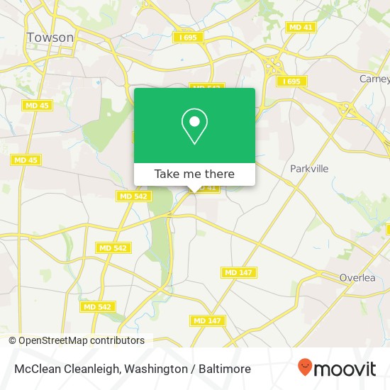 McClean Cleanleigh, Parkville, MD 21234 map