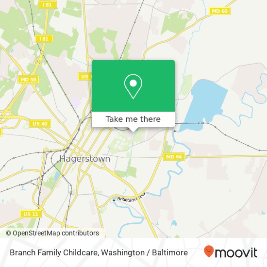 Mapa de Branch Family Childcare, 751 Monet Dr