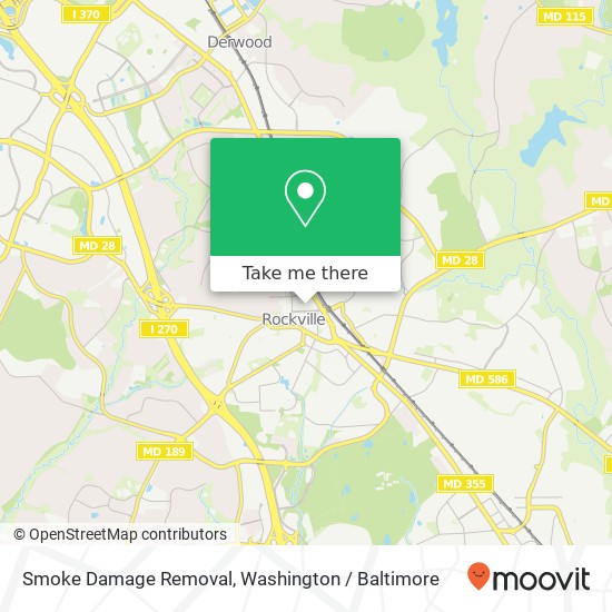 Smoke Damage Removal, 30 Maryland Ave map