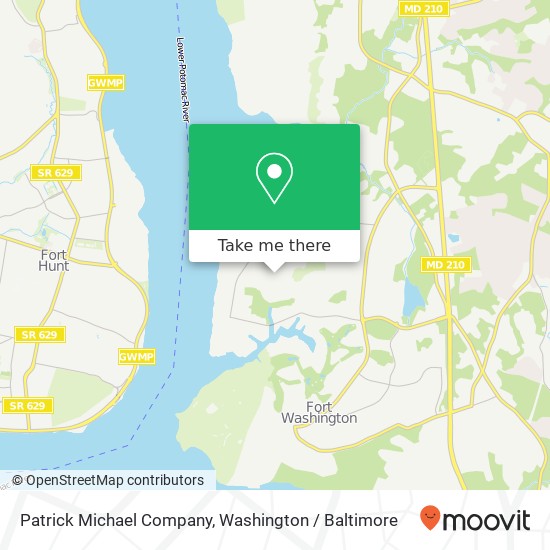 Mapa de Patrick Michael Company, 941 Amer Dr