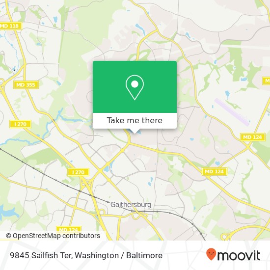 9845 Sailfish Ter, Montgomery Village, MD 20886 map