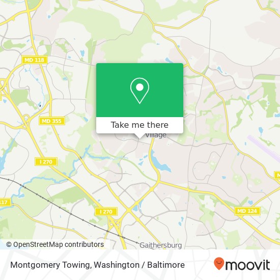 Mapa de Montgomery Towing, Stedwick Rd