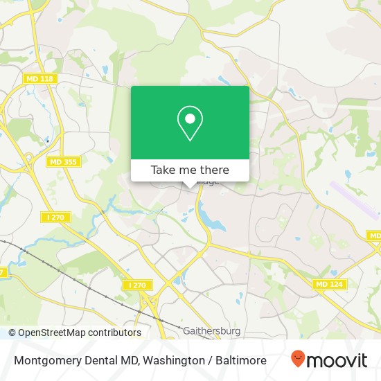 Montgomery Dental MD, 10007 Stedwick Rd map