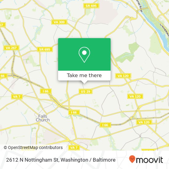 2612 N Nottingham St, Arlington, VA 22207 map