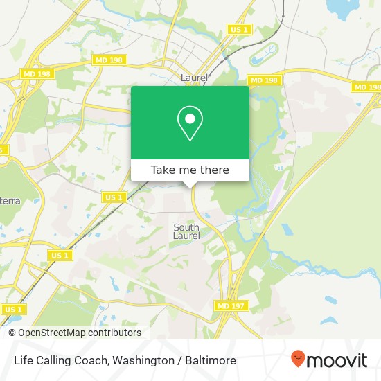 Mapa de Life Calling Coach, Briarcroft Ln