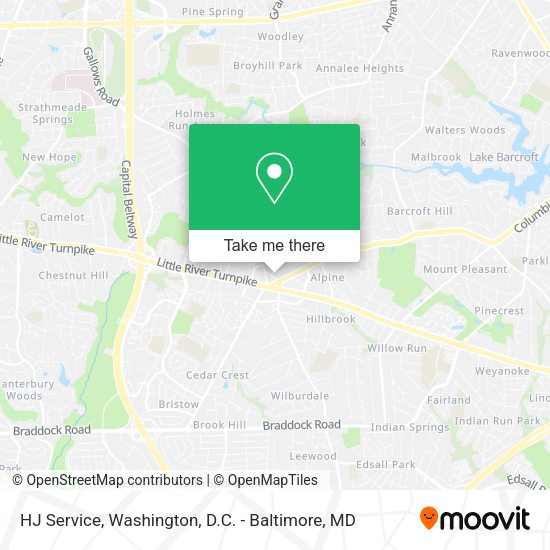 HJ Service map