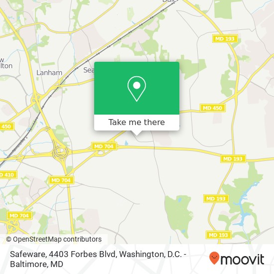 Mapa de Safeware, 4403 Forbes Blvd