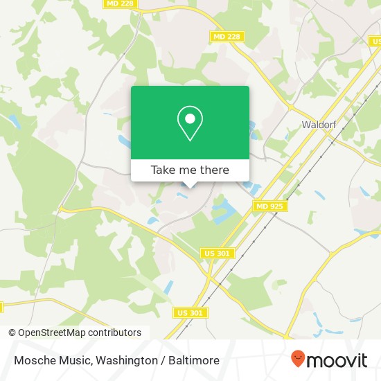 Mosche Music, Marlin Ct map
