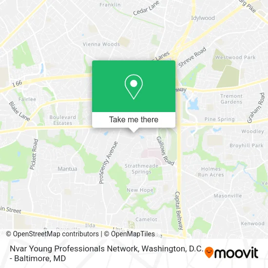 Mapa de Nvar Young Professionals Network