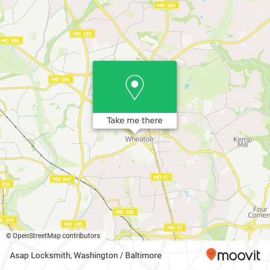 Asap Locksmith, 11249 Veirs Mill Rd map