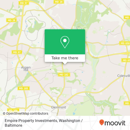 Mapa de Empire Property Investments, Turnmore Ct