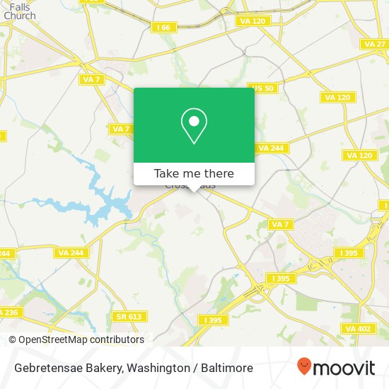 Mapa de Gebretensae Bakery, 5709 Center Ln