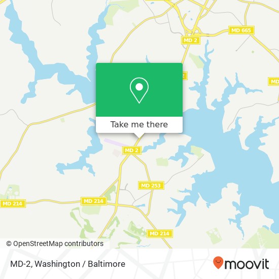 MD-2, Edgewater, MD 21037 map